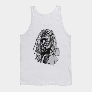 Young Thug Simple Engraved Tank Top